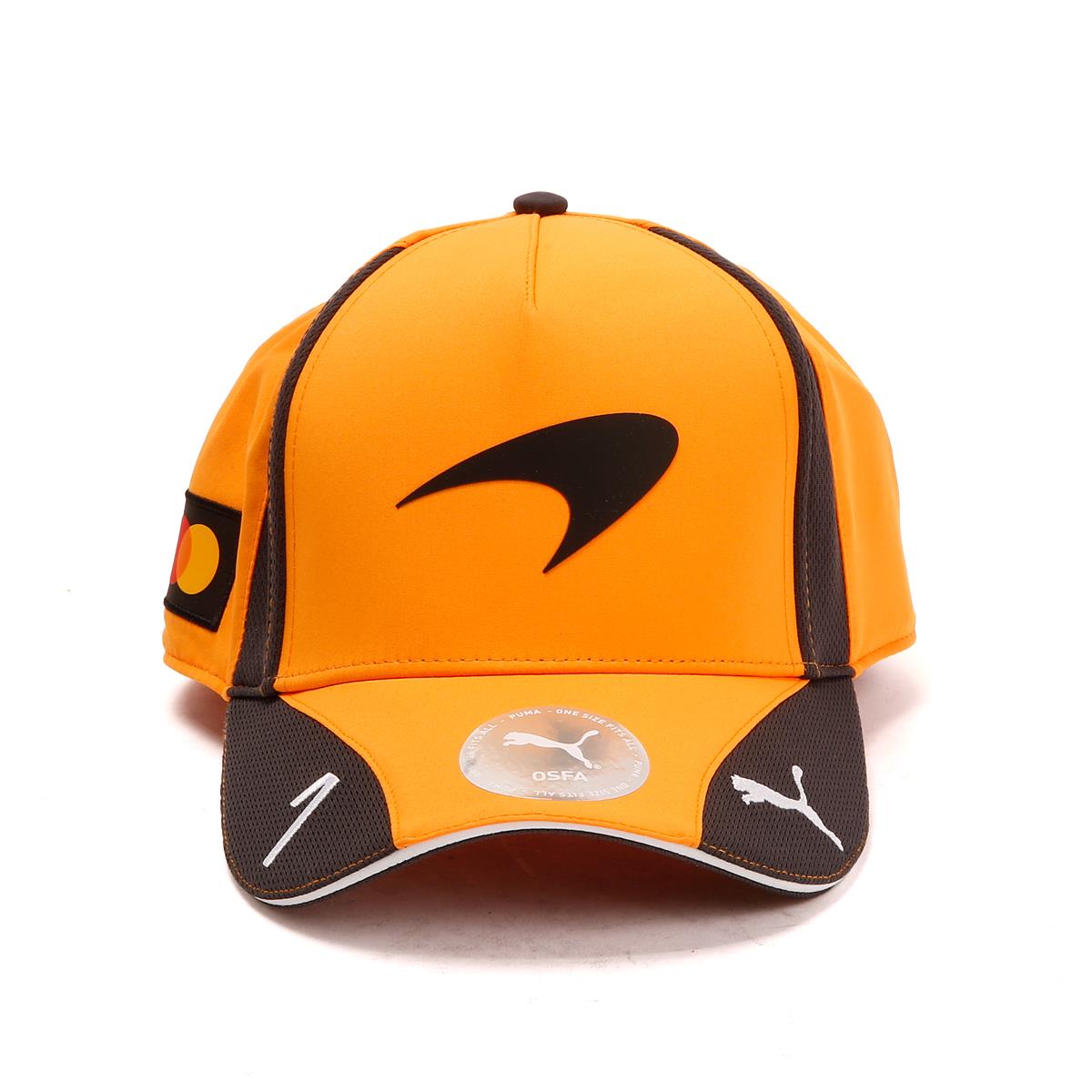 Puma Mclaren Replica Norris Polyester Papaya/Schwarz Kappen