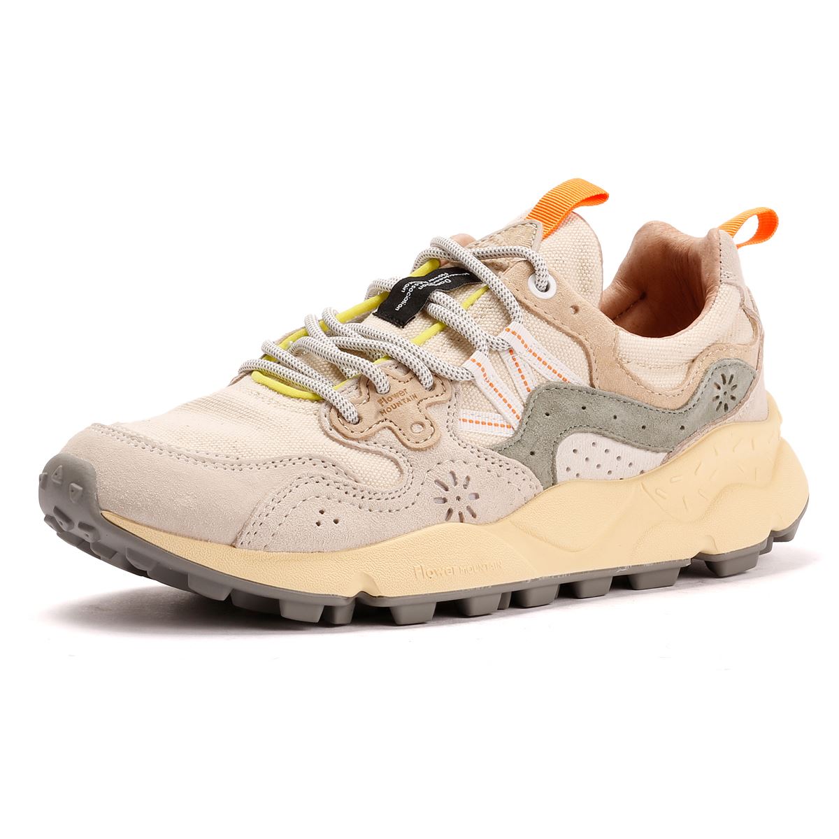 Flower Mountain Yamano 3 Weiße Sneakers