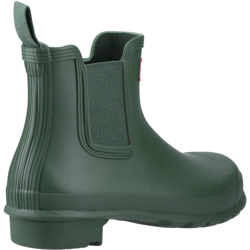 Hunter Original Chelsea Damen Gummistiefel In Grün