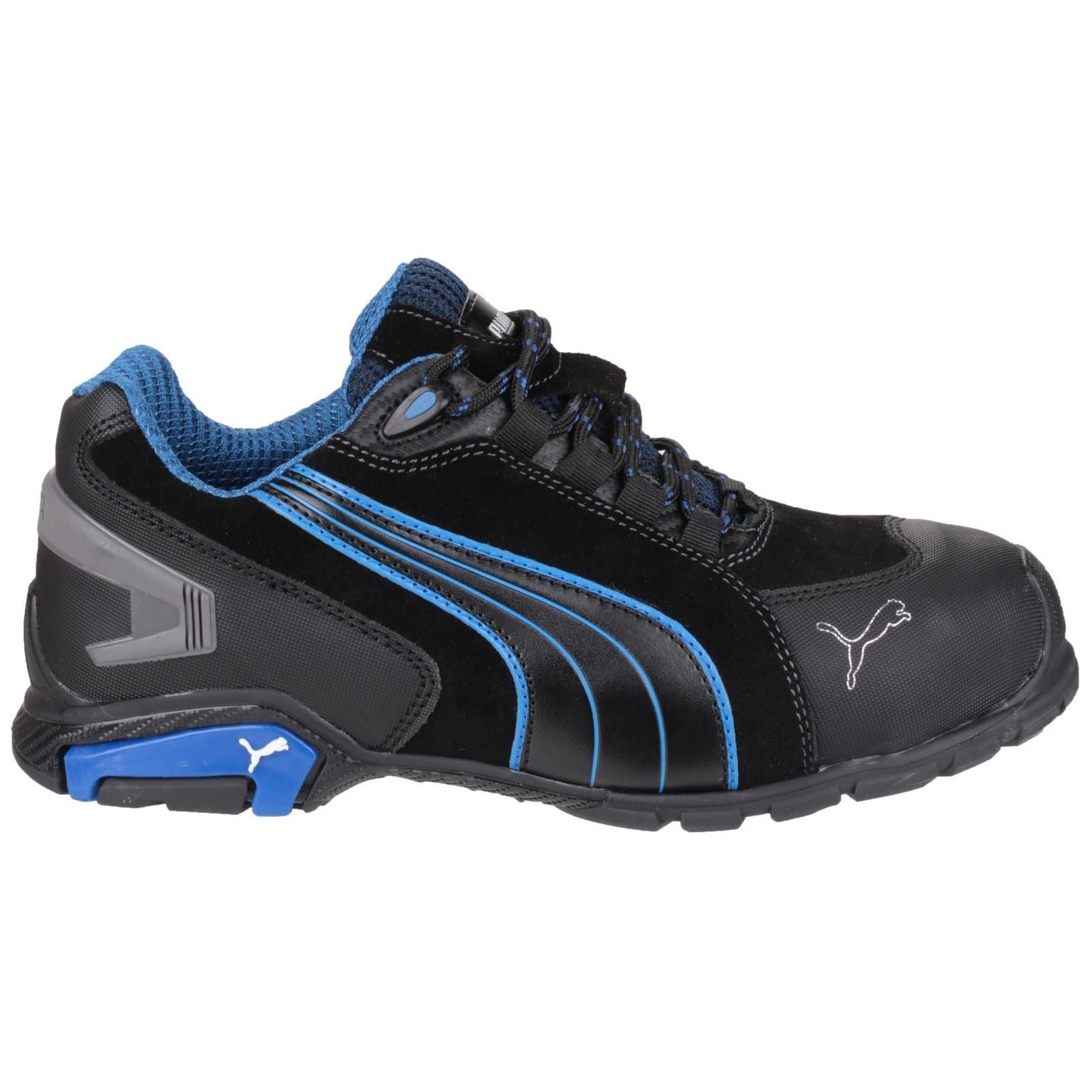 Puma Safety Rio Low Leder Schwarz Sicherheits-Sneaker