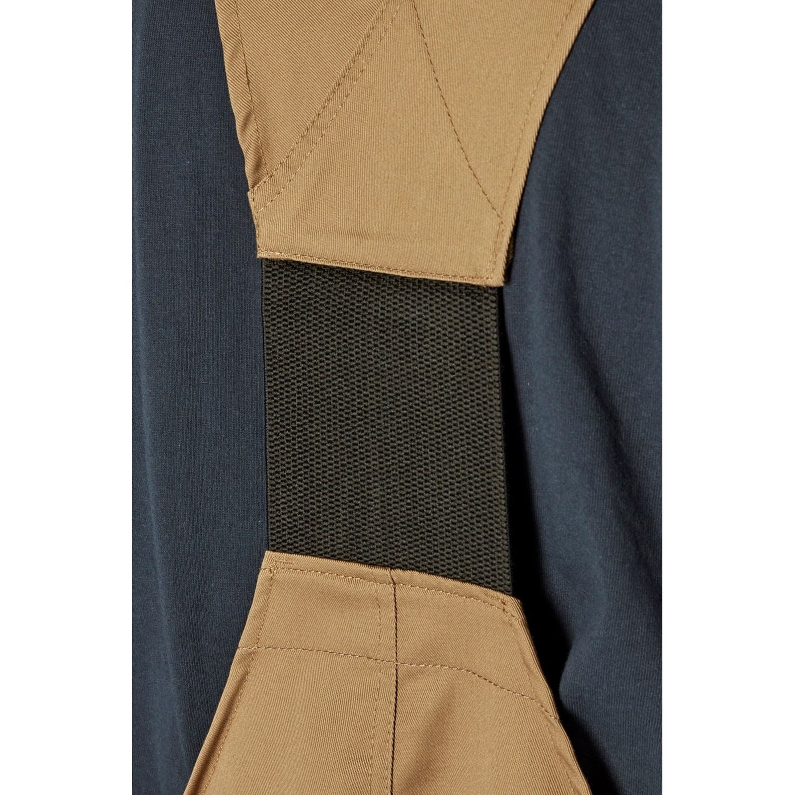 Dickies Everyday Bib and Brace Polyester Herren Brauner Arbeitsoverall