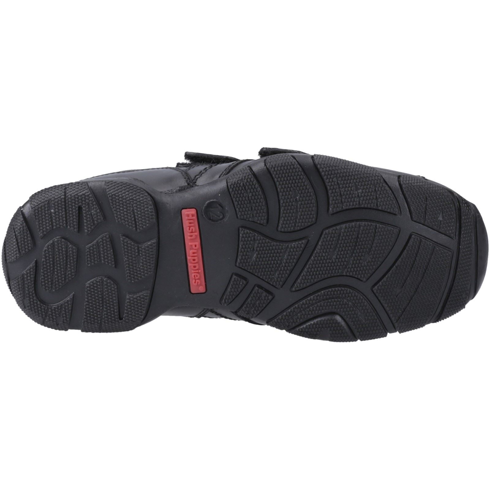 Hush Puppies Vance Lederslipper In Schwarz Für Jungen