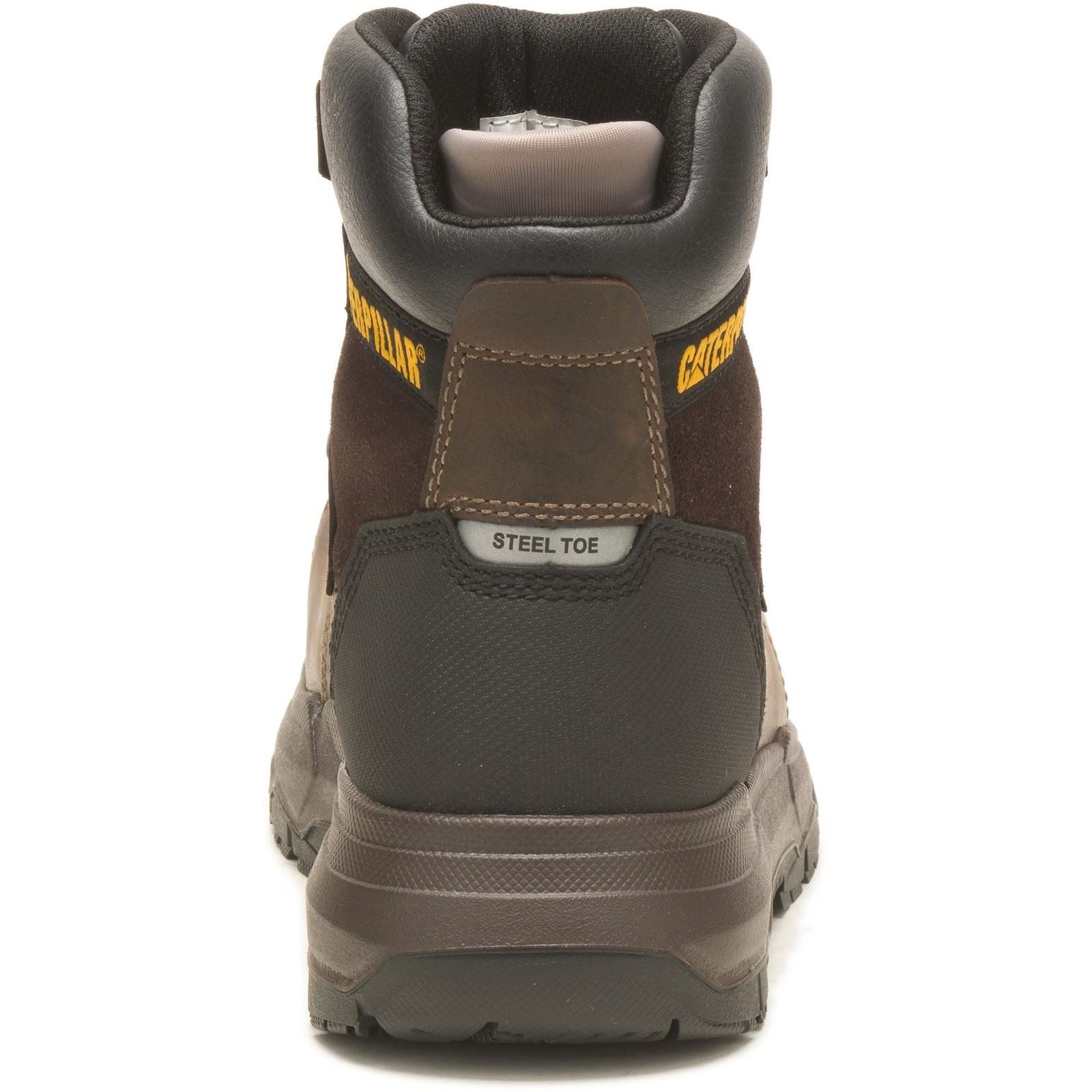 Caterpillar Diagnose 2.0 Leder Kaffee Sicherheitsstiefel