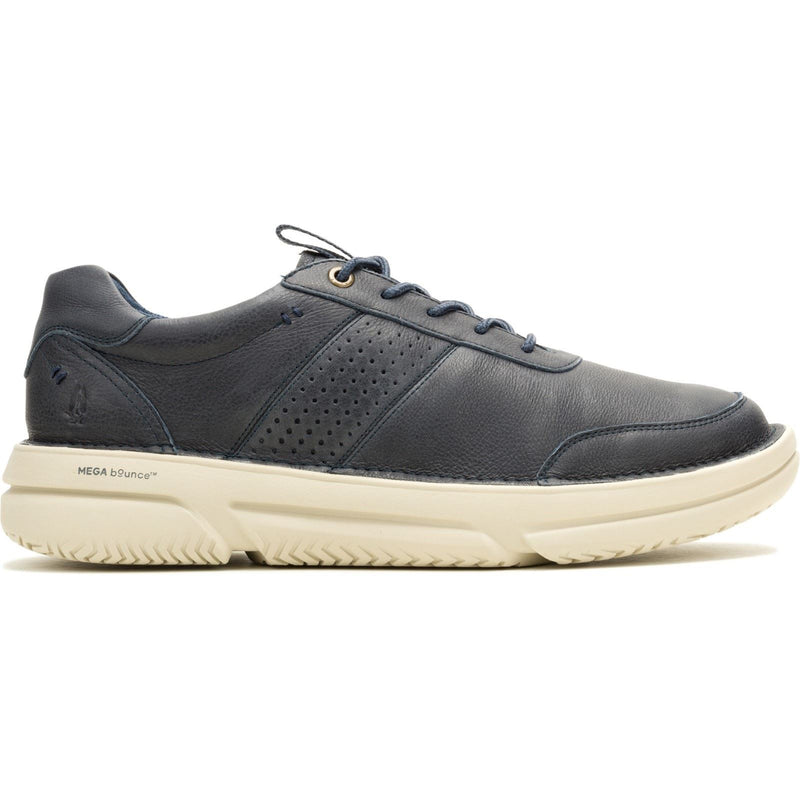 Hush Puppies Baylor Herren Sneaker aus Leder in Marineblau