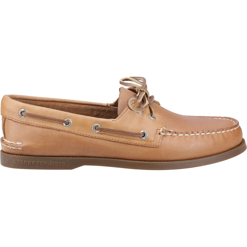 Sperry Authentic 2 Eye Herren Bootsschuhe Aus Leder In Muskatnussfarbe