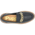 Hush Puppies Jodie Damen Schwarze Farbe Lederloafer