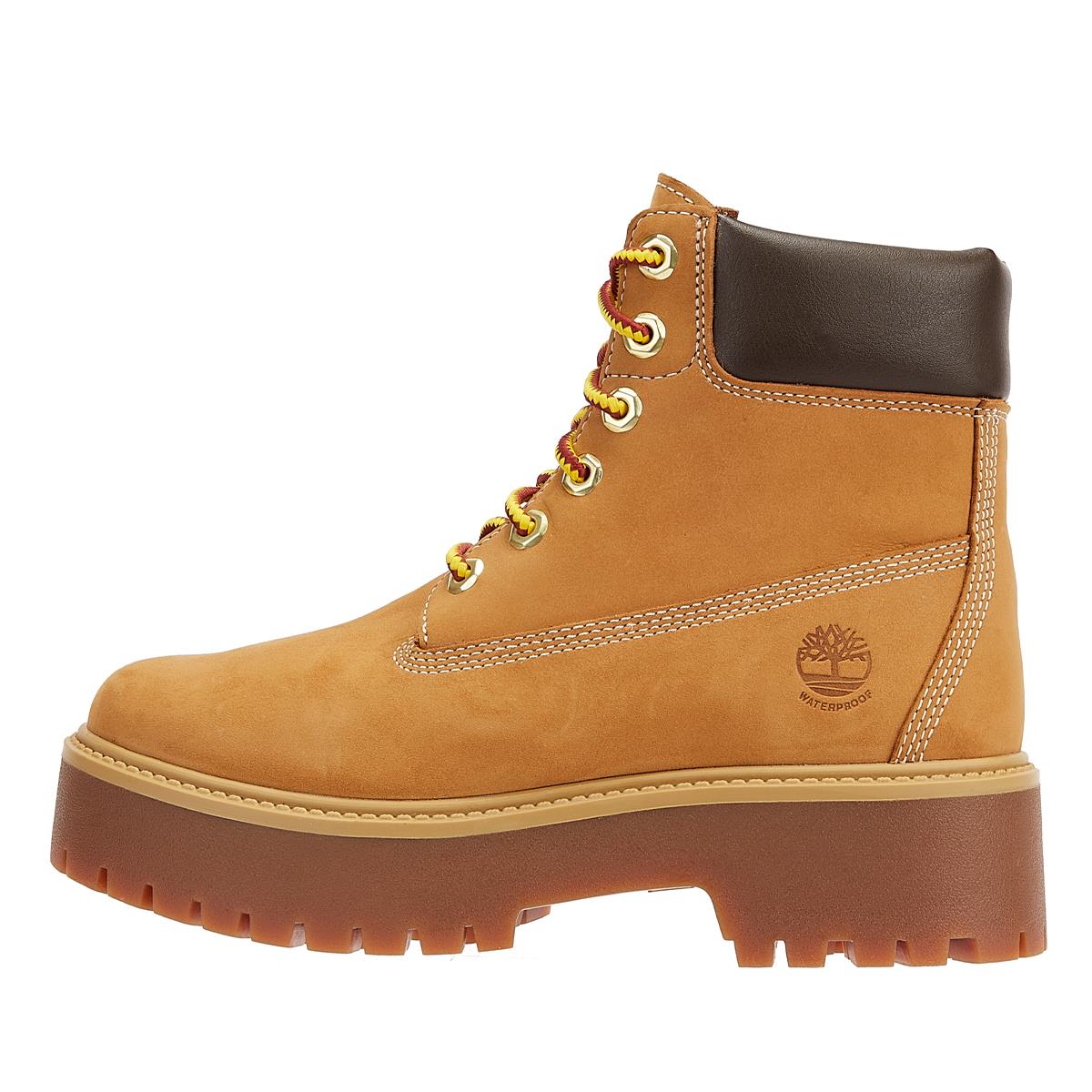 Timberland 6-Zoll-Premium-Plattform-Weizen-Nubuk-Damenstiefel In Braun