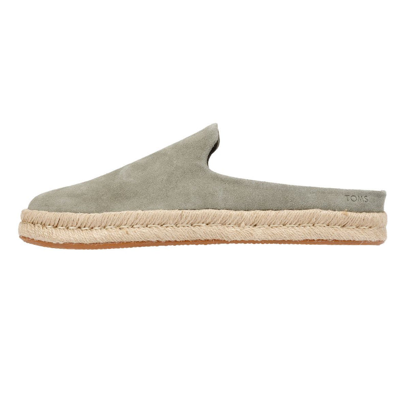 TOMS Santiago Herren Clogs Aus Wildleder In Grau