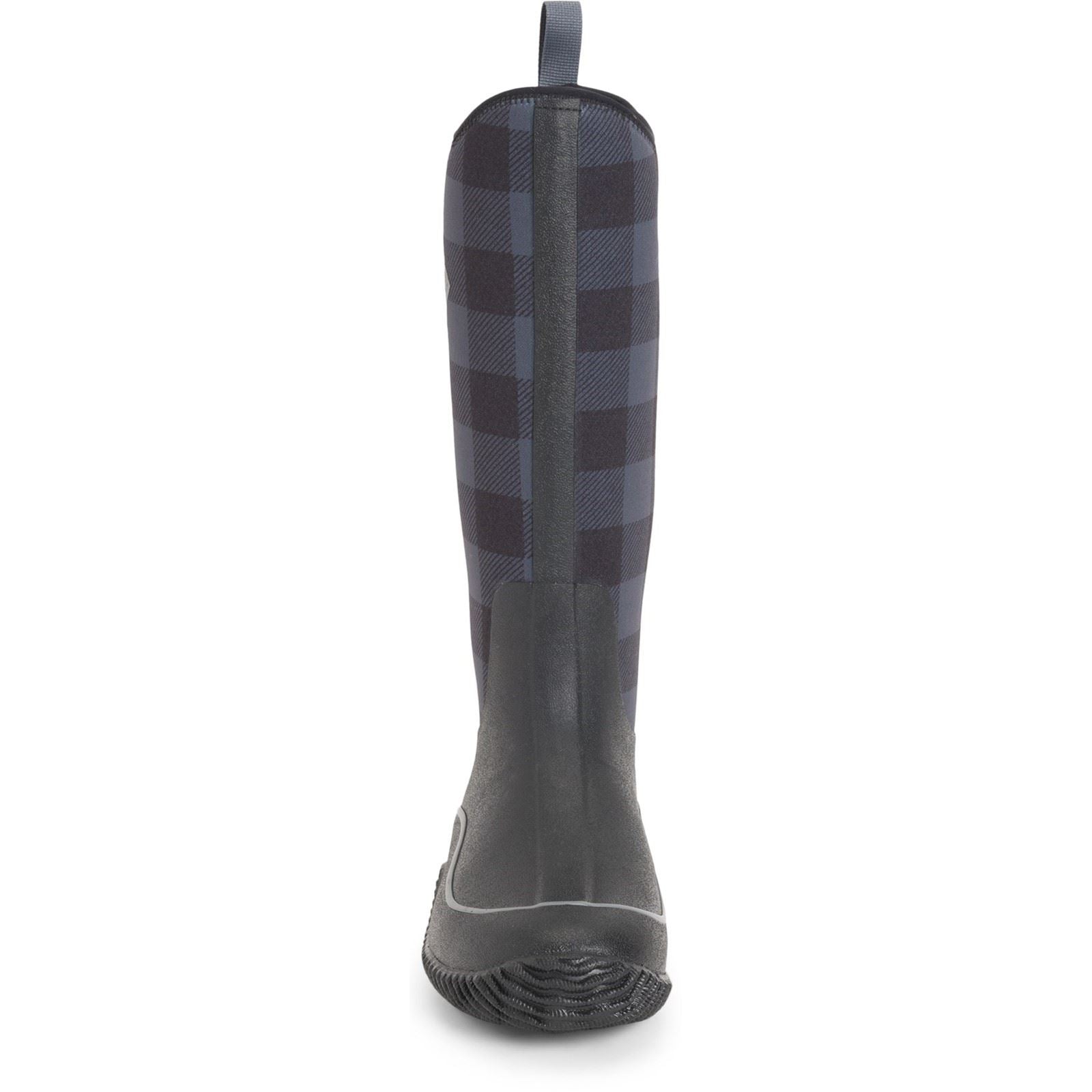Muck Boots Hale Gummistiefel Mit Schwarz/Grauem Karomuster