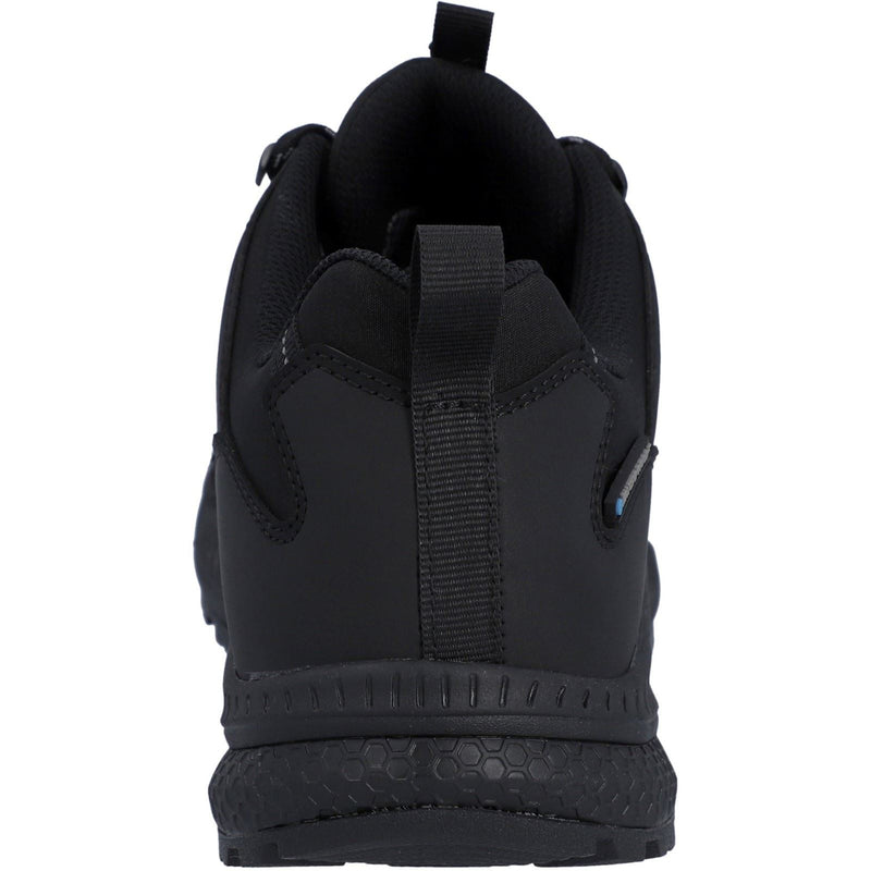 Hi-Tec Stealth Low Polyester Herren Wanderschuhe in Schwarz/Dunkelgrau