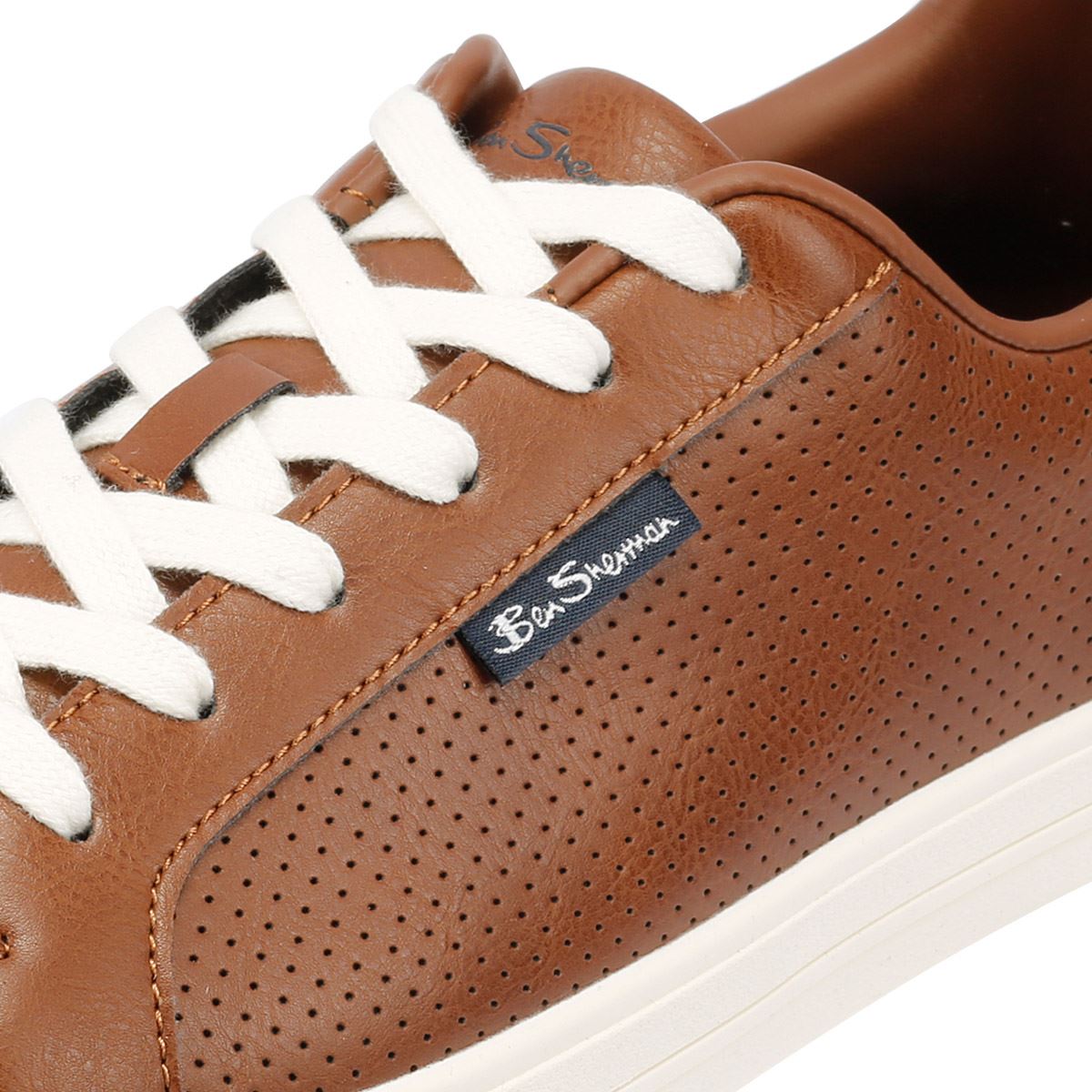 Ben Sherman Chase Herren Braune Sneakers