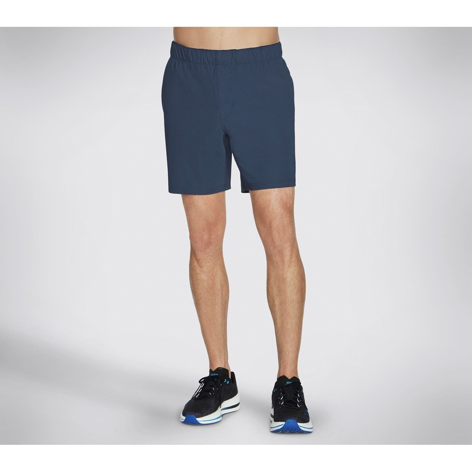 Skechers Performance GOSTRETCH Ultra Nylon Herren Graue Sport Shorts