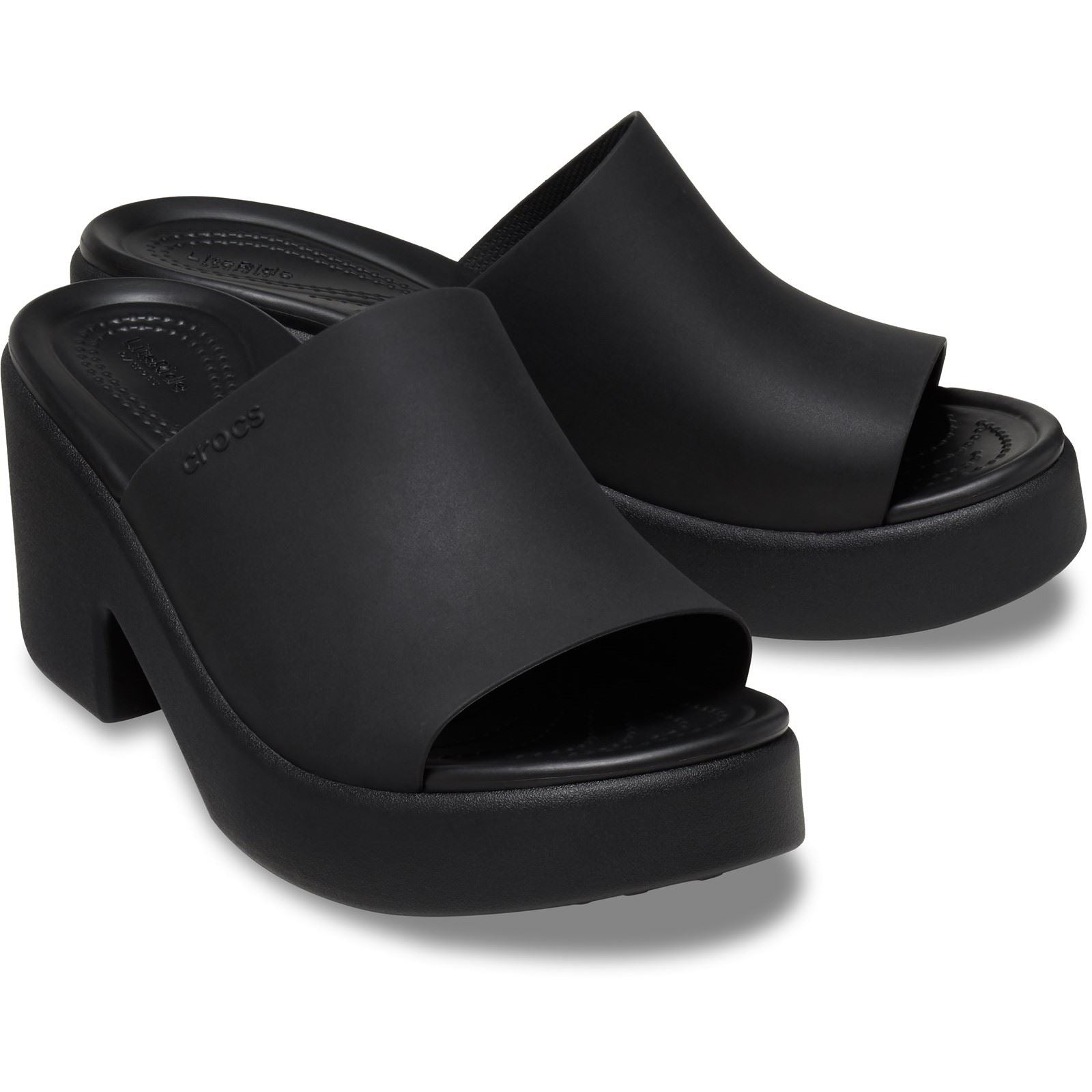 Crocs Brooklyn Heel Damen Schwarze Farbe Sandalen