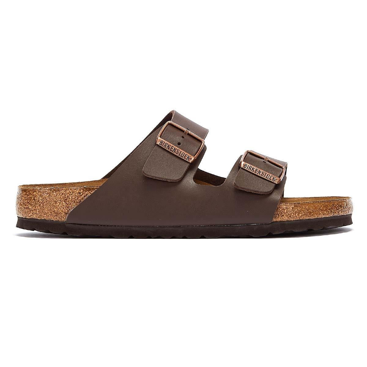 Birkenstock Arizona Birko Flor Braune Sandalen