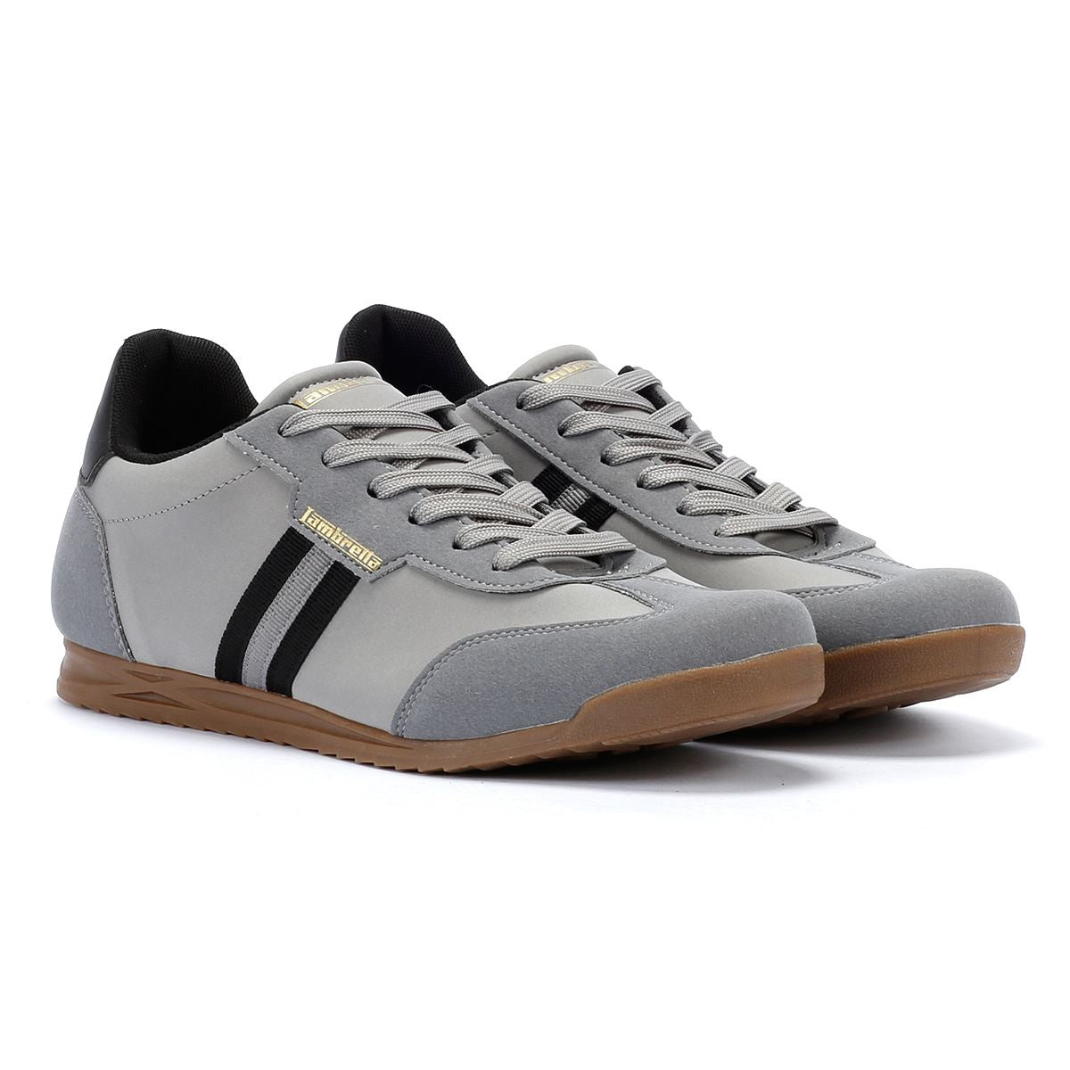 Lambretta Tackle Herren Graue Turnschuhe