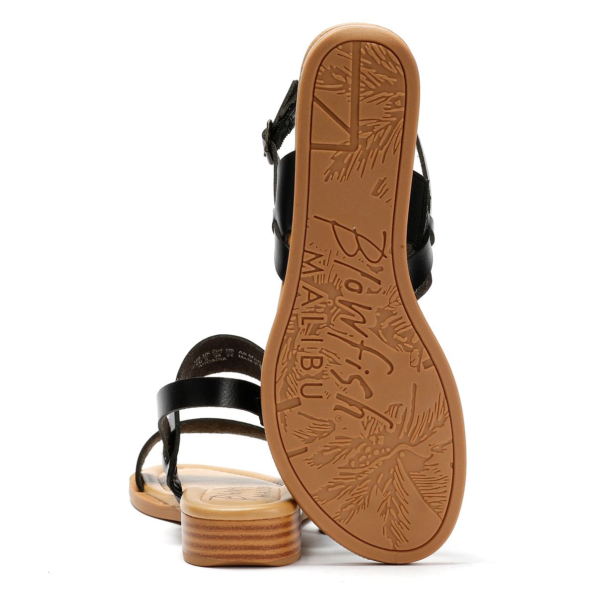 Blowfish Malibu Arcadia  Damen Schwarze Sandalen