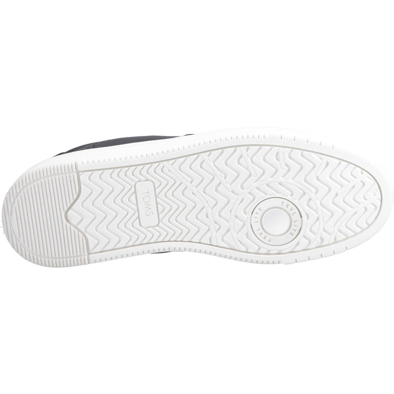 TOMS TRVL Lite Court Leder Herren Schwarze Sneakers