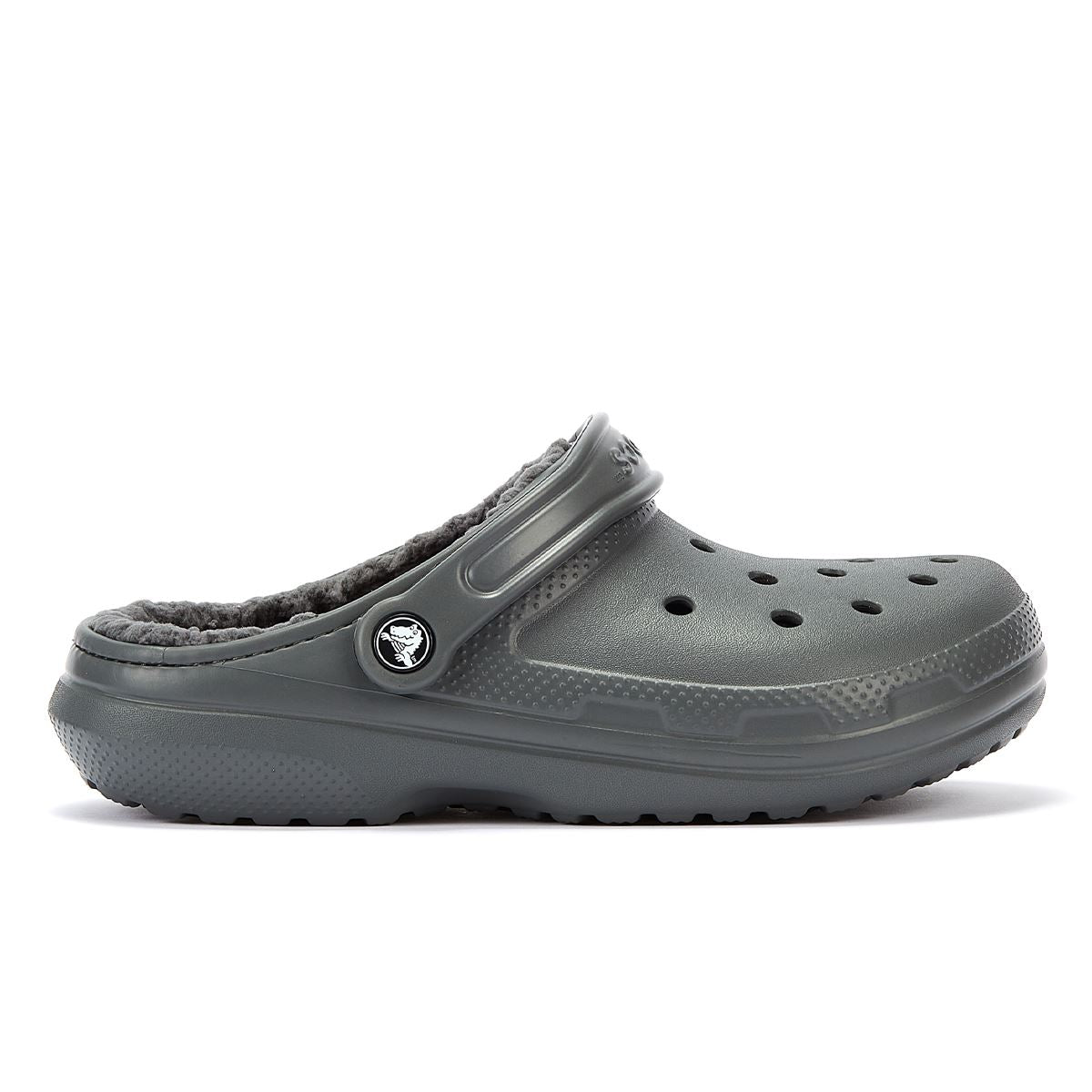 Crocs Klassische Gefütterte Graue Clogs