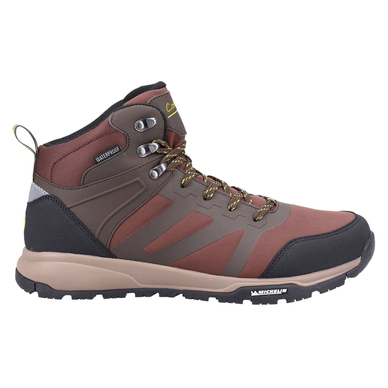Cotswold Kingham Mid Herren Wanderschuhe In Braun