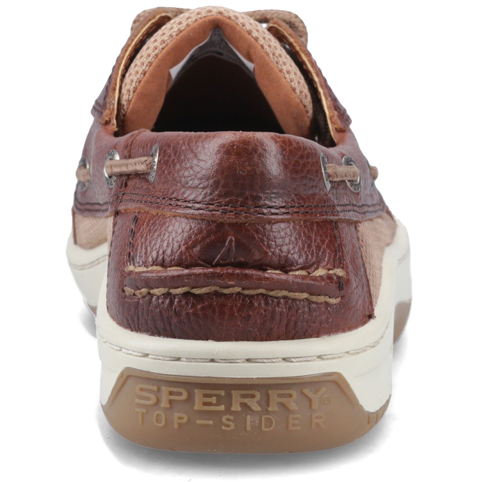 Sperry Billfish 3 Eye Leder Herren Braune Bootsschuhe