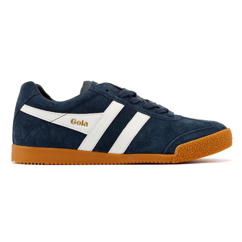 Gola Harrier Damen Wildleder Sneaker In Blau