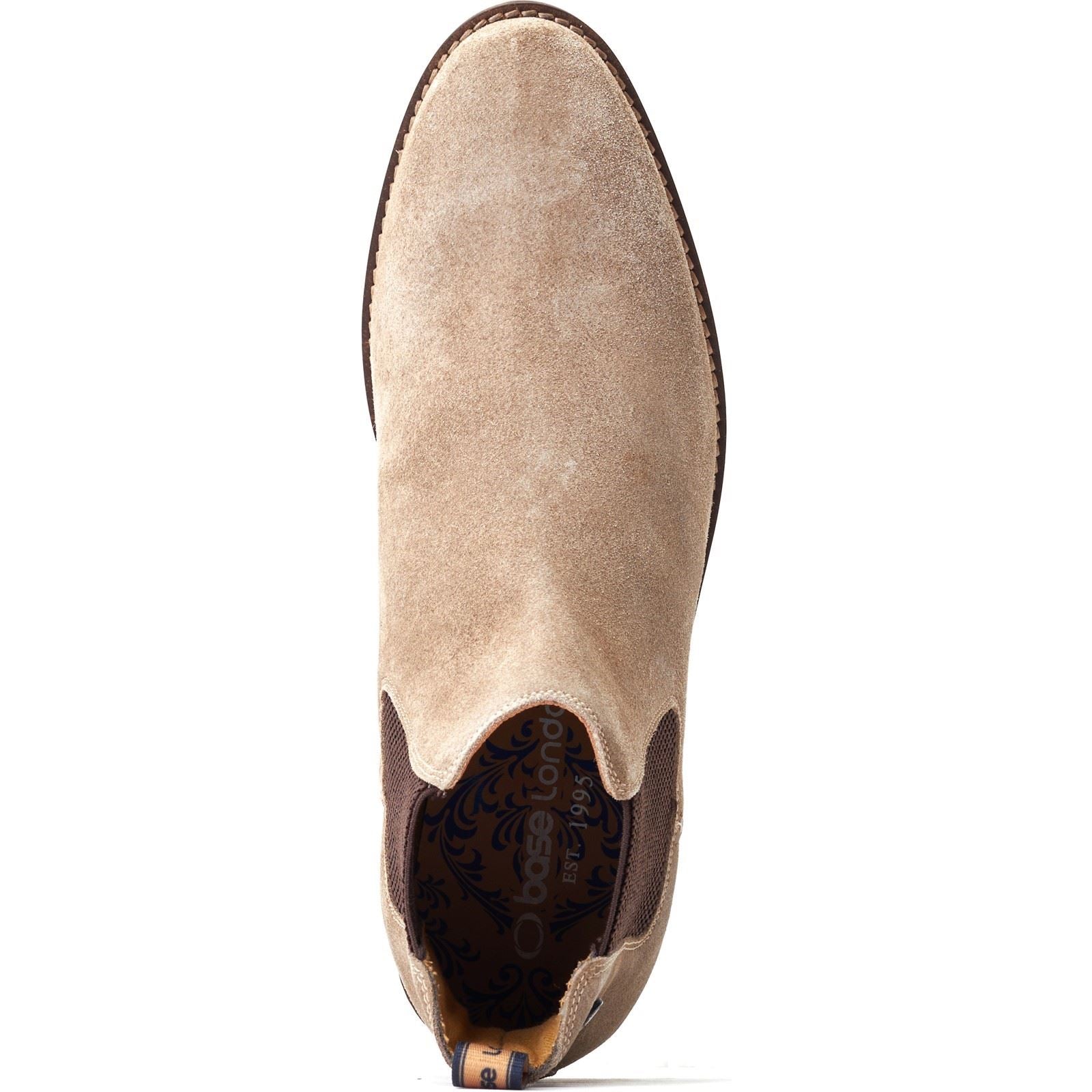 Base London Virgil Leder Sand Herrenstiefel