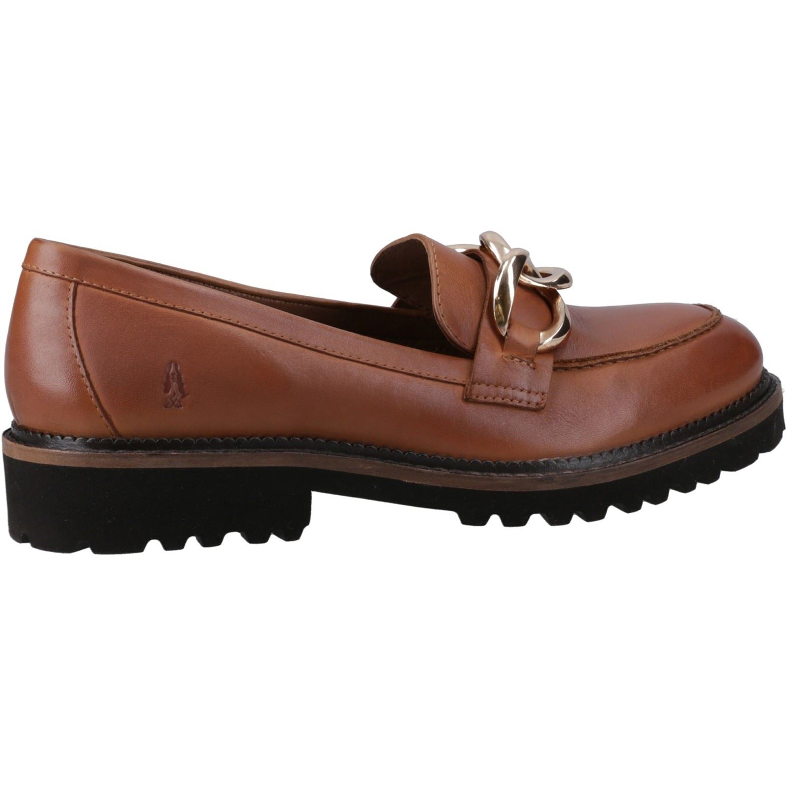 Hush Puppies Gianna Leder Damen Tan Slipper
