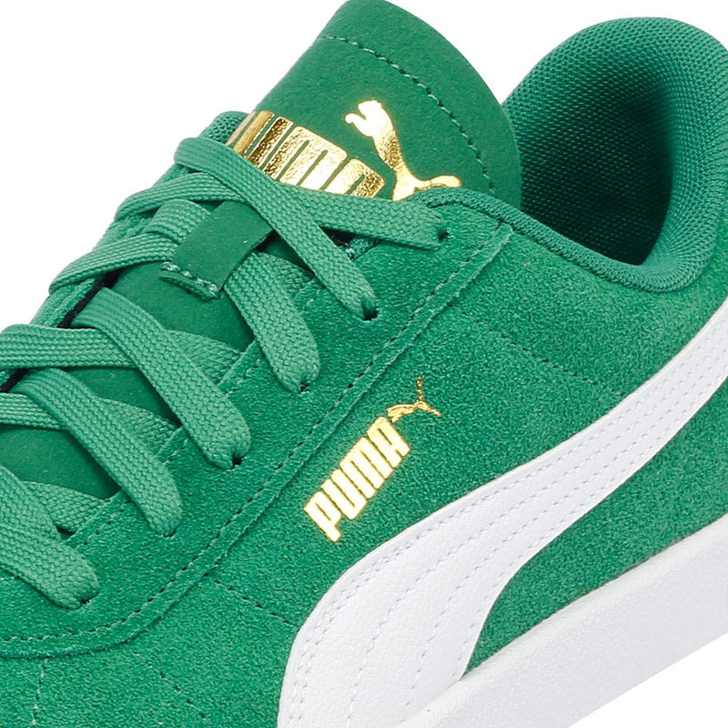 Puma Club II Grüne Wildleder Turnschuhe
