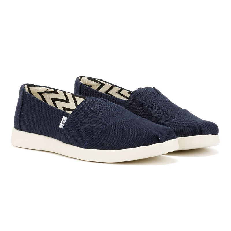 TOMS Alpargata Plus Heritage Canvas Damenesspadrilles In Blau Für Damen