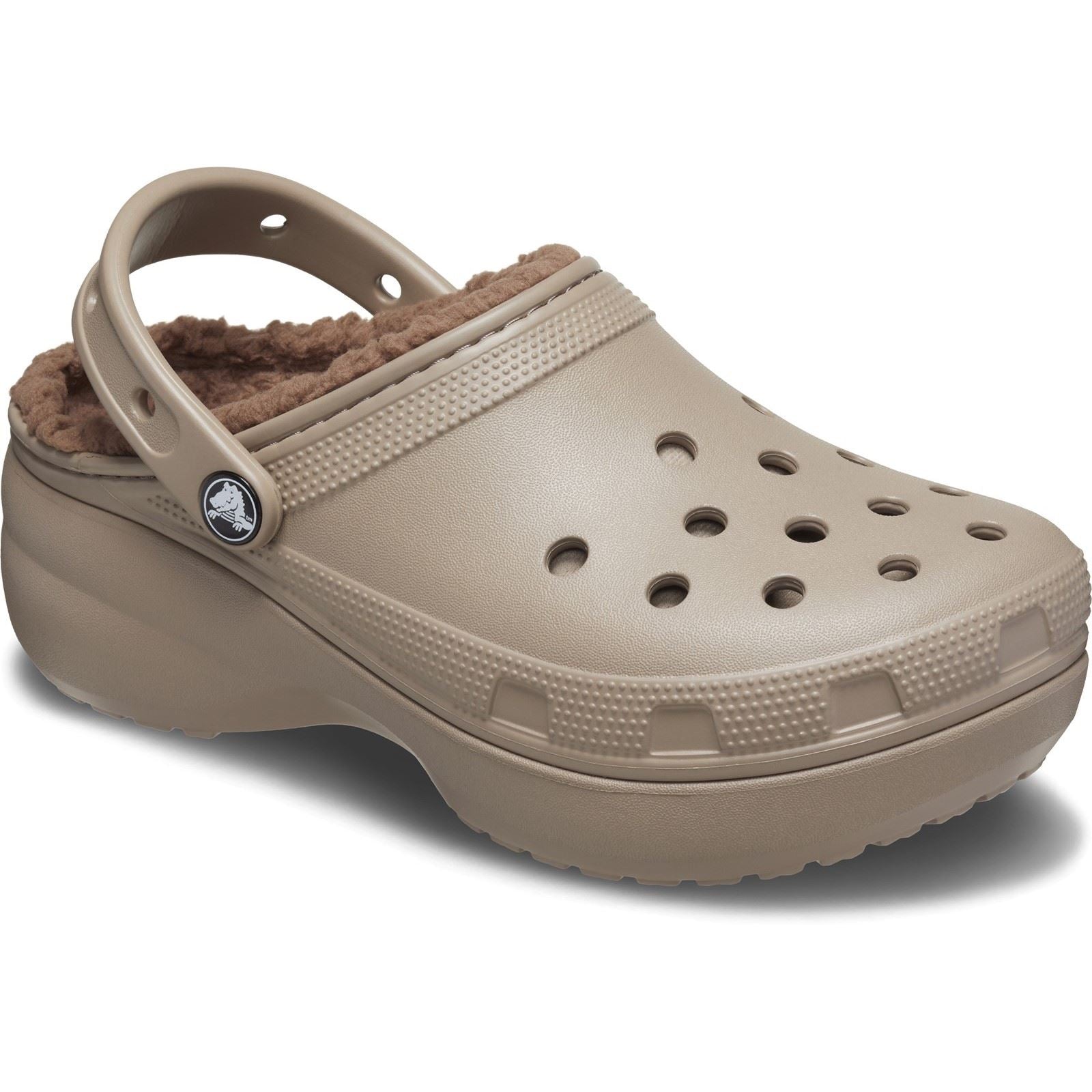 Crocs Classic Platform Lined Thermoplastische Damenpilz Clogs