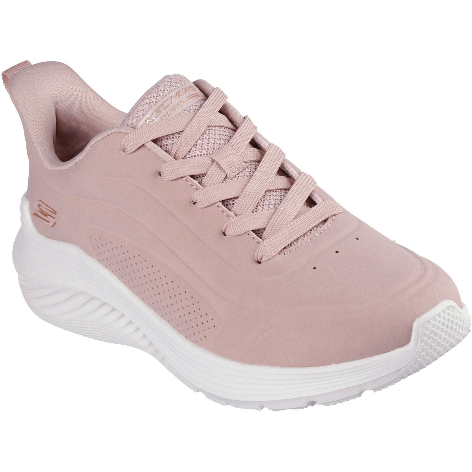 Skechers BOBS Sport Squad Waves Just Wading Damen Blush Sneaker