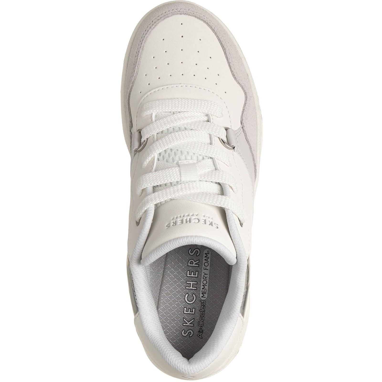 Skechers UNO CTL - Subtle Shimmer Polyurethan Damen Weiße Sneaker