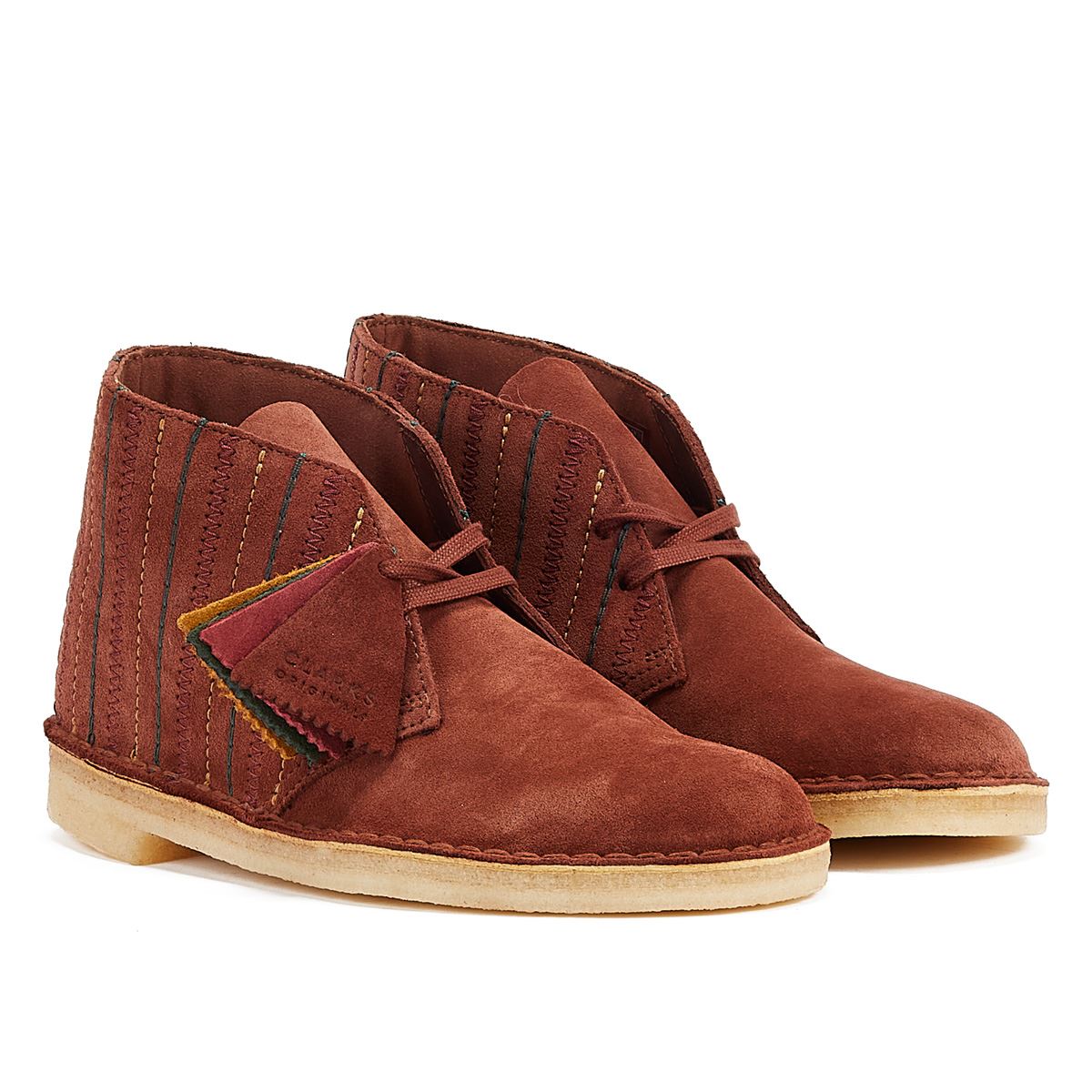 Clarks Originals Desert Boot Wildleder Rostbraune Herrenstiefel