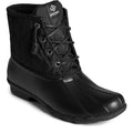 Sperry Saltwater SeaCycled RPET Synthetik Schwarze Farbe Gummistiefel