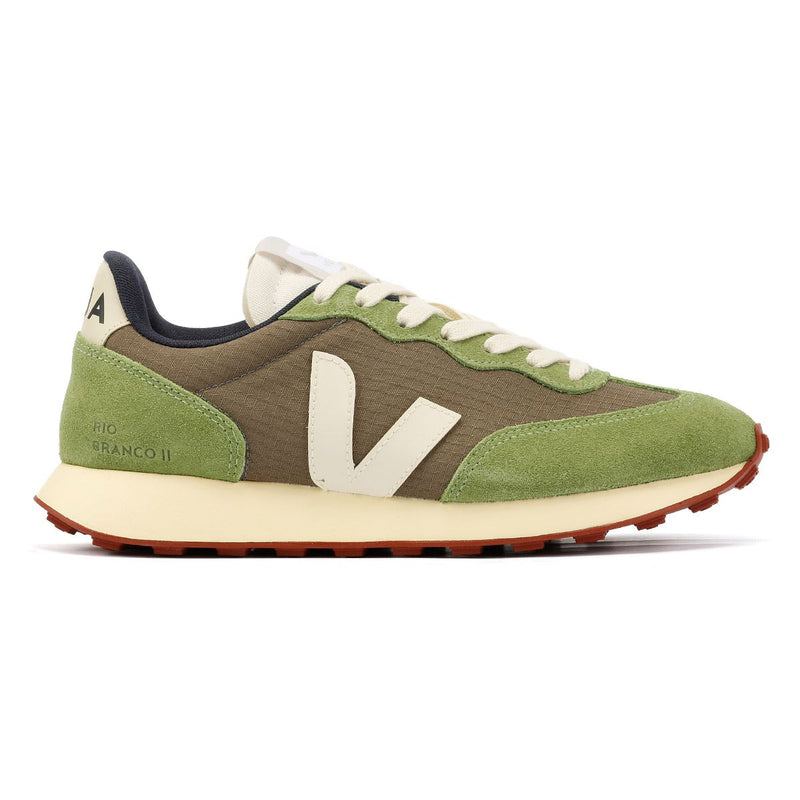 Veja Rio Branco Alveomesh Damen Grüne Turnschuhe