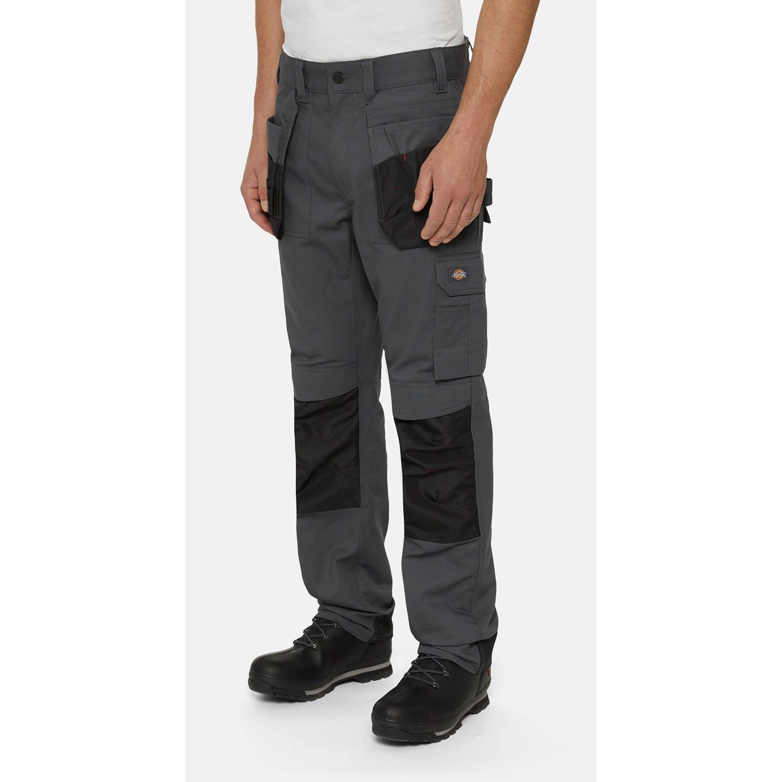 Dickies Multi Pocket Utility Polyester Herren Graue Arbeitshose