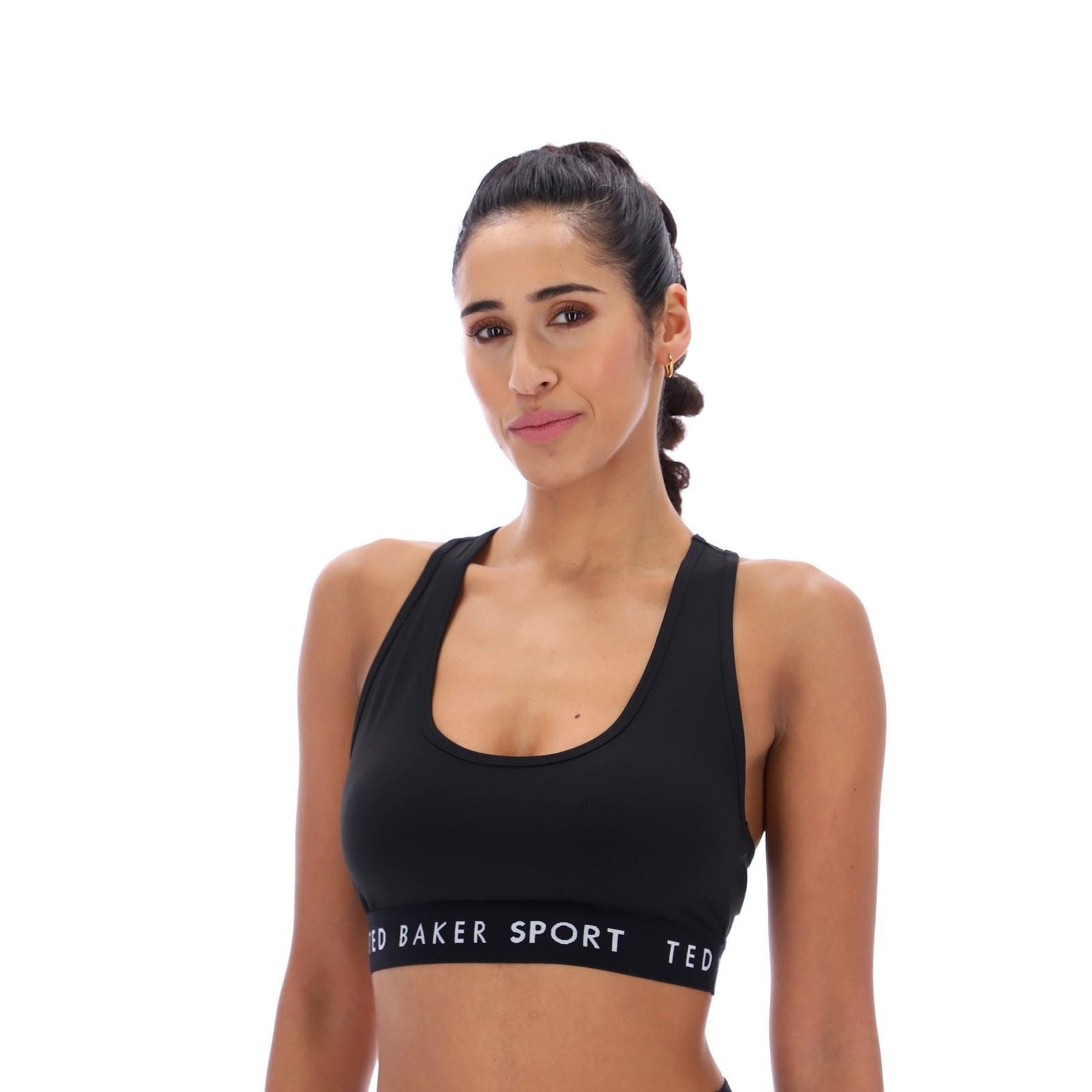 Ted Baker DIANA TBWSBA2525 Polyester Damen Schwarze Farber Sport-Bh
