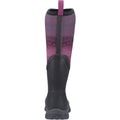 Muck Boots Arctic Sport II Tall Damen Gummistiefel in Schwarz/Magenta Verlauf für den Winter bis zum Knie