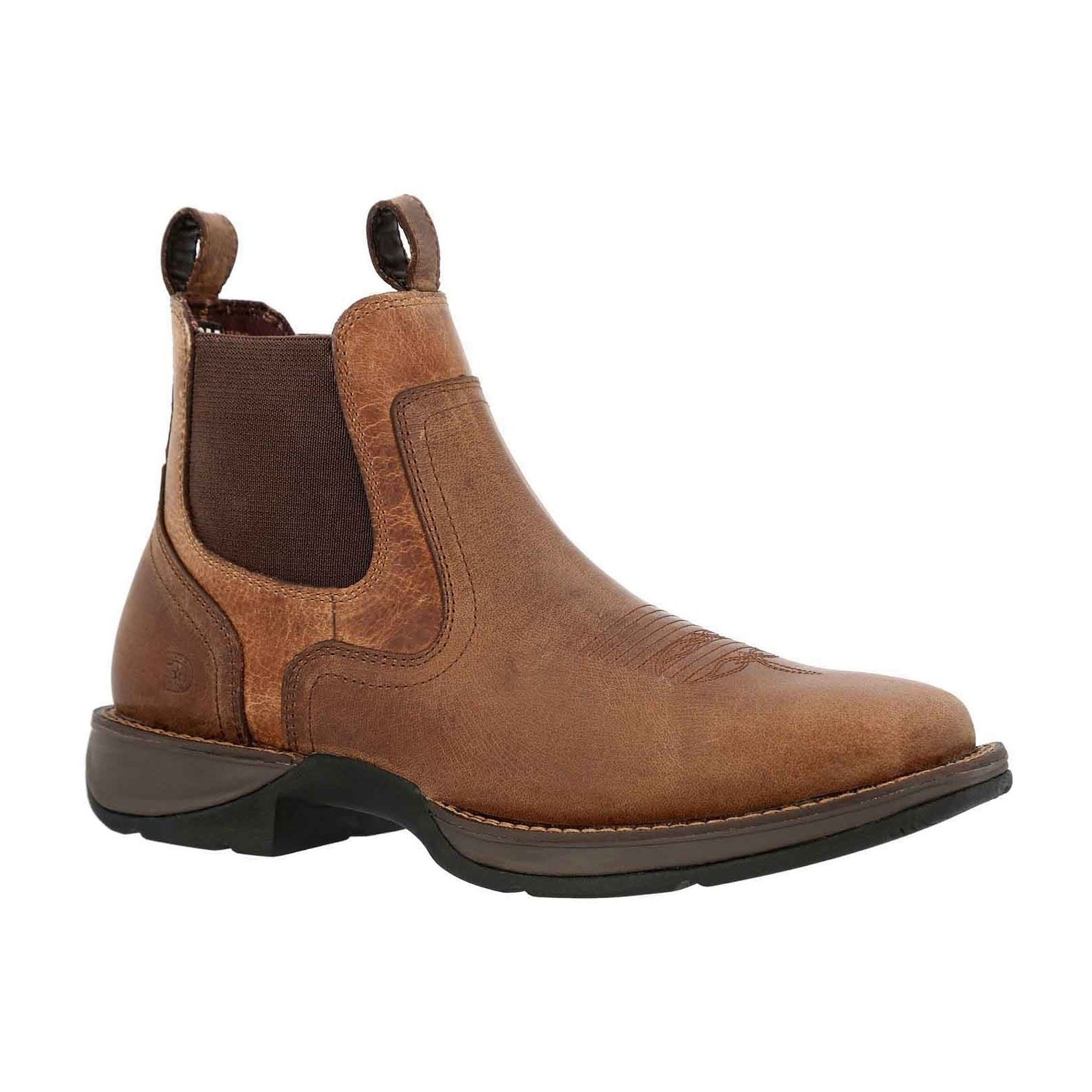 Durango Red Dirt Rebel Leder Herren Old Town Braun/Tan Knöchelstiefel