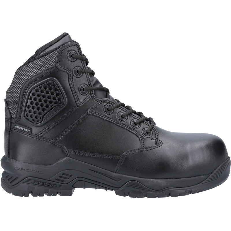 Magnum Strike Force 6.0 Leder Schwarze Sicherheitsstiefel