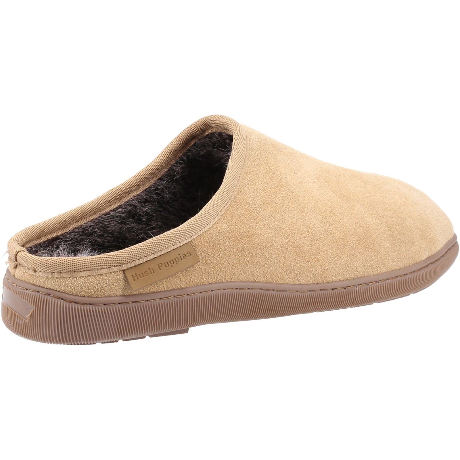 Hush Puppies Ashton Wildleder-Hausschuhe Für Herren In Beigefarben