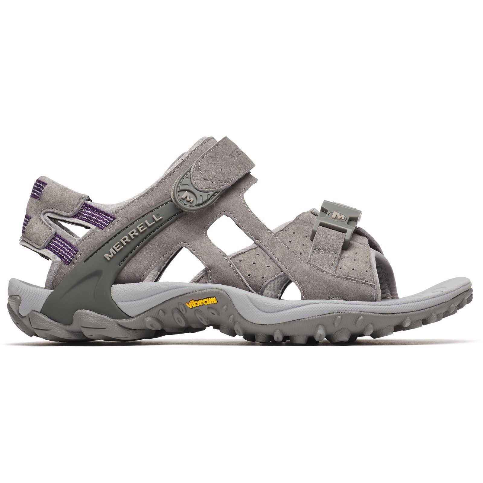 Merrell Kahuna III Wildleder Damen Charcoal/Paloma Sandalen