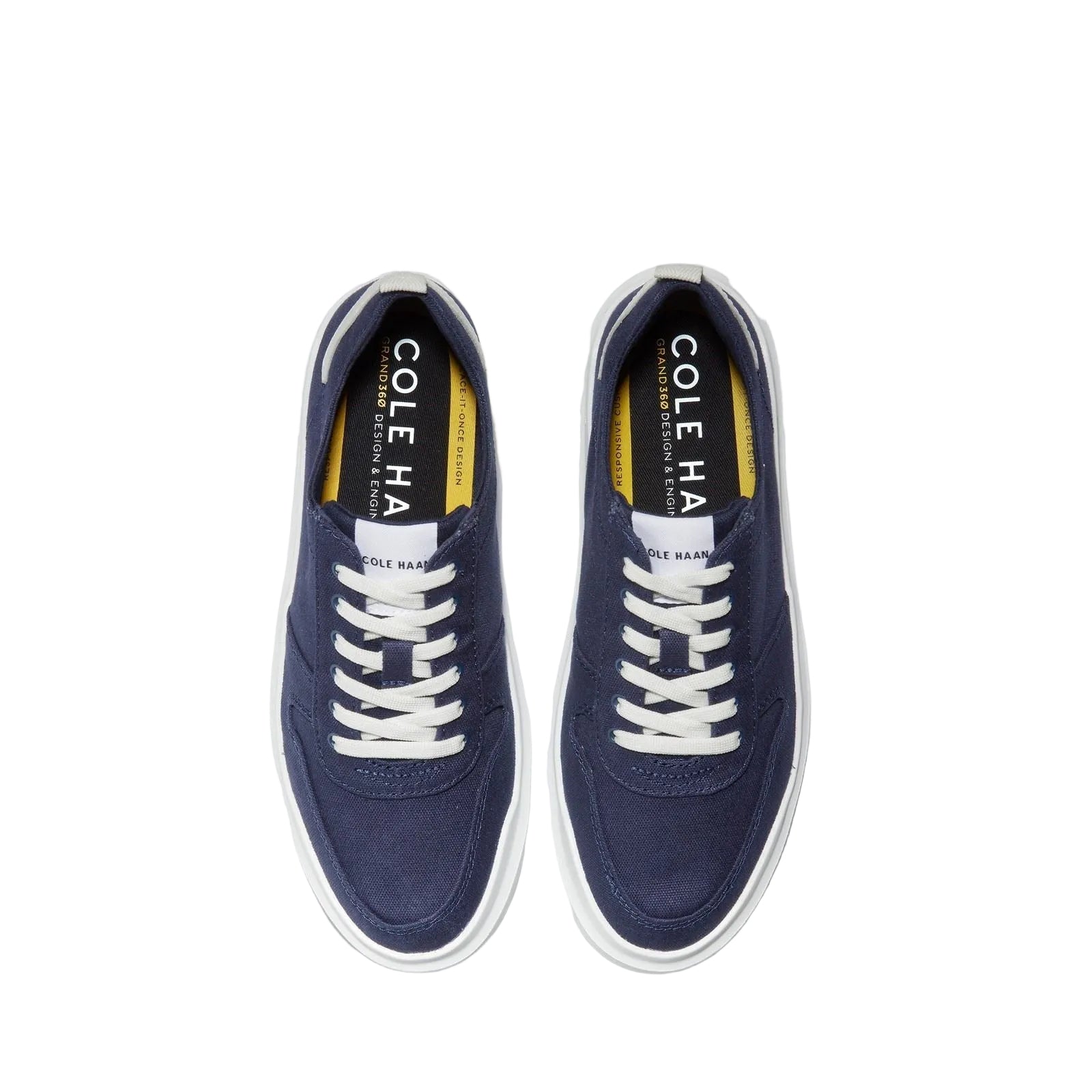 Cole Haan Grandpro Rally CA Baumwollmischung Damen Marineblau/Optic White Sneakers