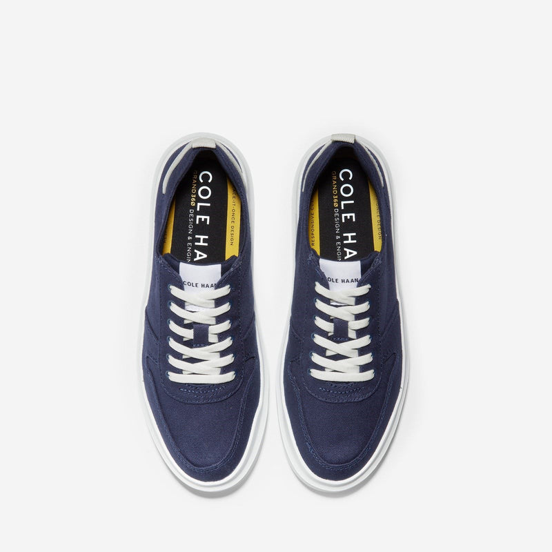 Cole Haan Grandpro Rally CA Baumwollmischung Damen Marineblau/Optic White Sneaker