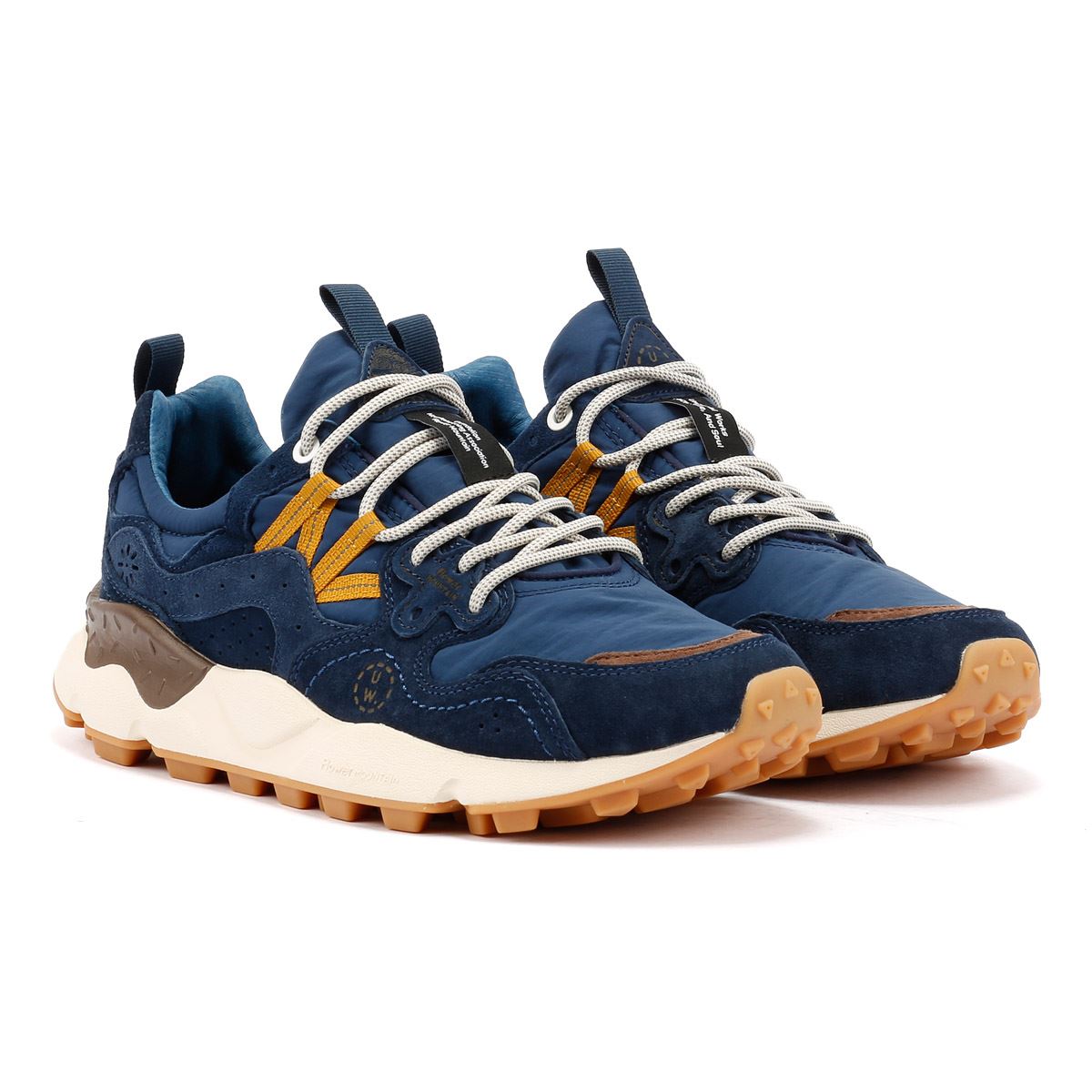 Flower Mountain Yamano 3 Universal Works Blau Sneakers