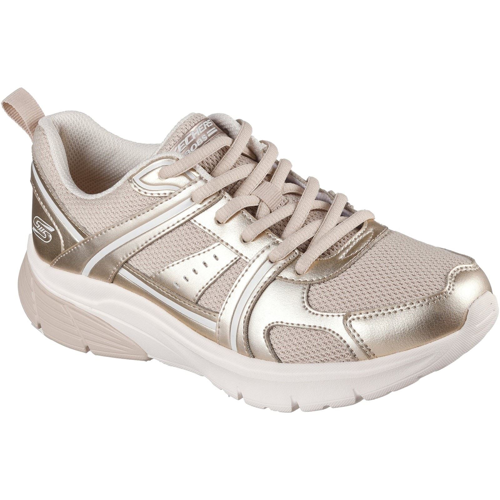 Skechers BOBS Vamos Damen Goldene Sneakers
