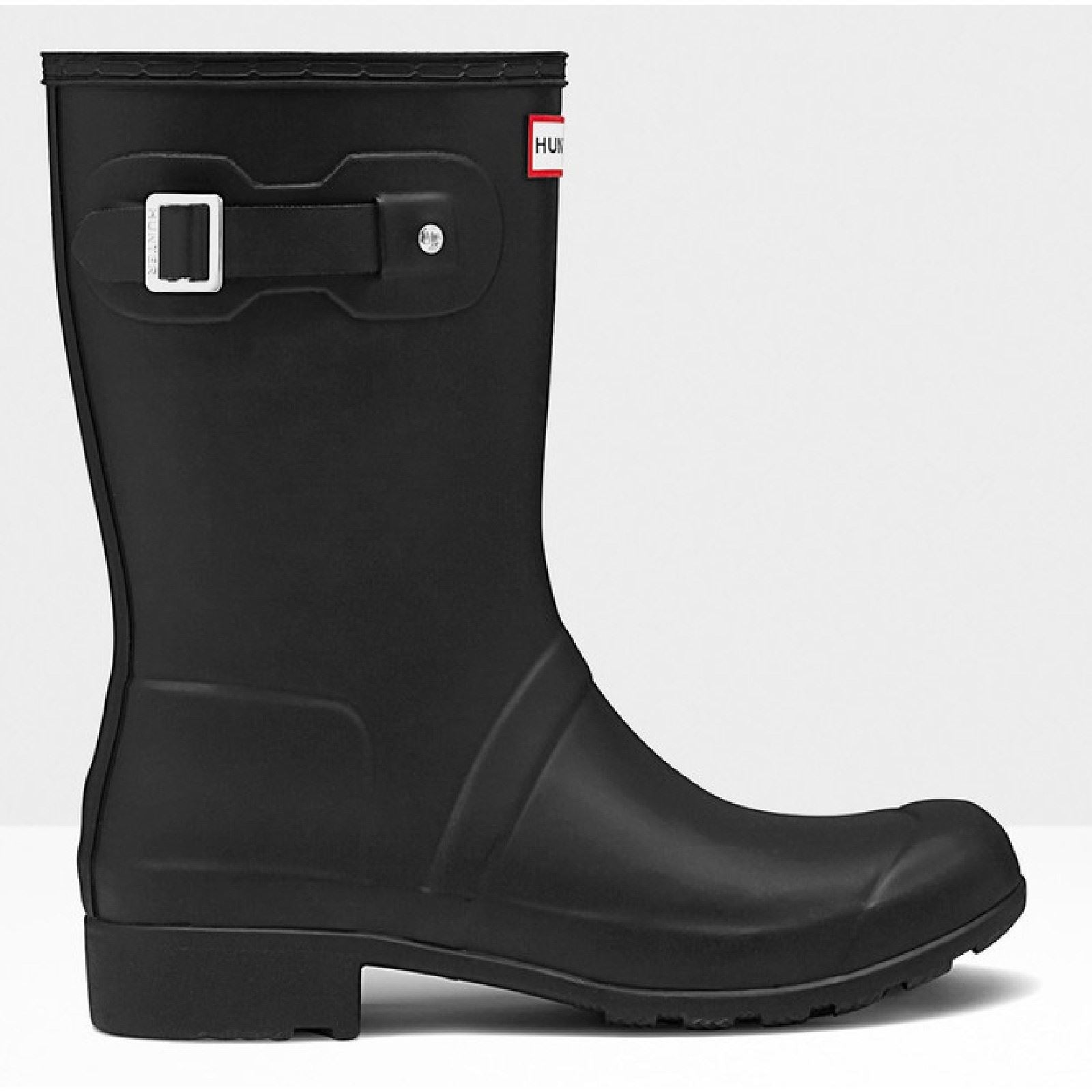 Hunter Original Short Gummistiefel Für Damen In Schwarz
