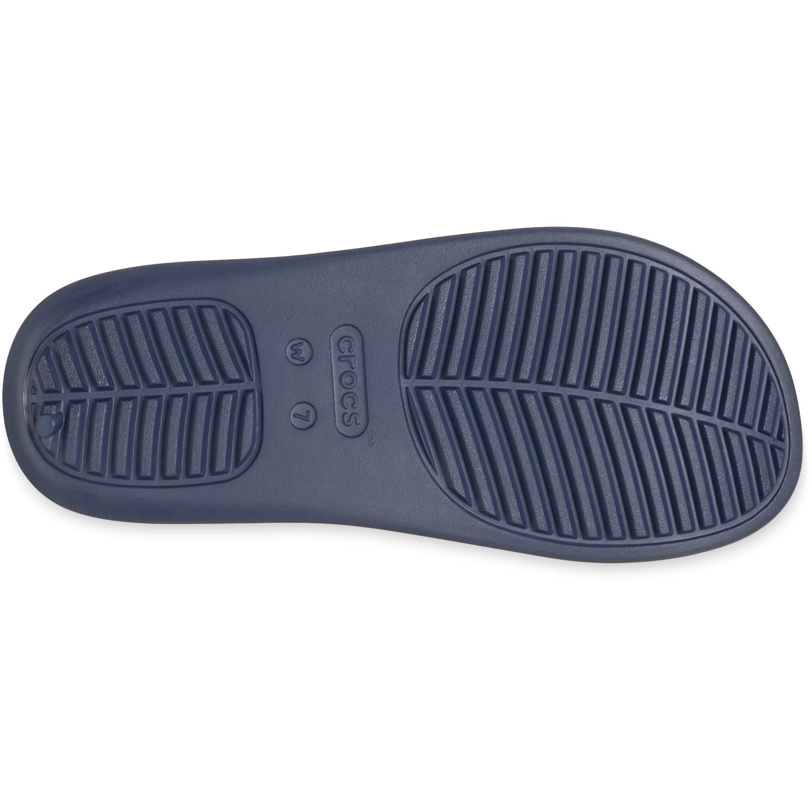 Crocs Getaway Platform Damen Sandalen Aus Thermoplastischem Material In Marineblau