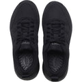 Crocs On the Clock Polyurethan Damen Sneaker In Triple Black