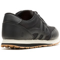 Hush Puppies Seventy8 Herren Schwarz Leder Sneaker